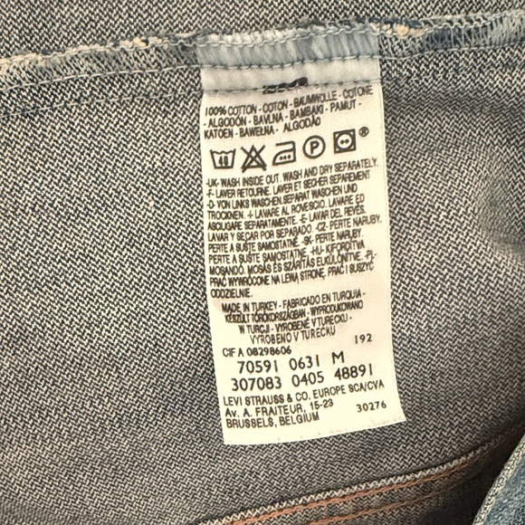 Levi's Women's Classic Blue Jean Jacket - Picture 7 of 9